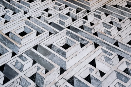 dettaglio Pavimento labirintico