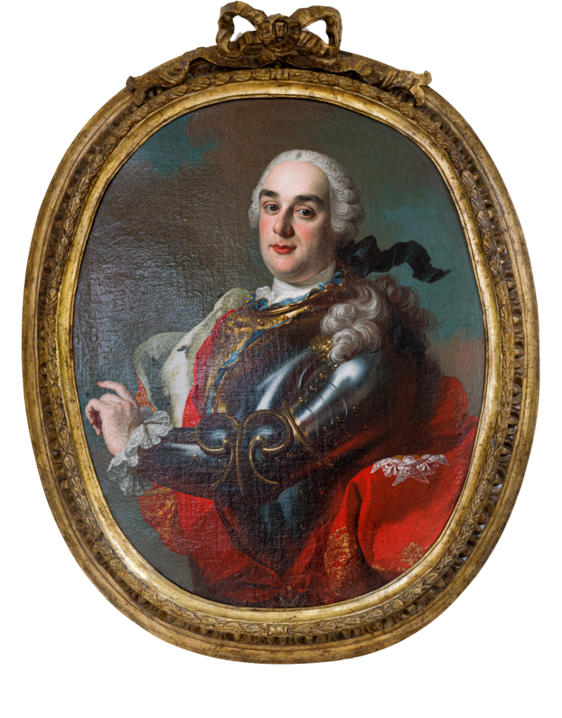 Ritratto Principe di Sansevero con cornice